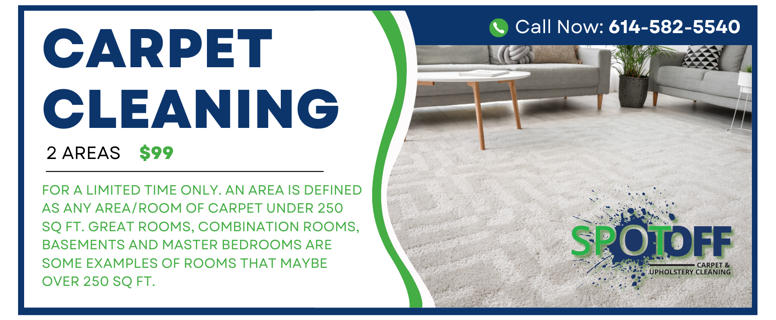 Carpet Cleaning 2 Areas Coupon